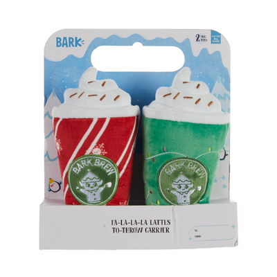 BARK Xmas Fa-la-la-la Lattes 2PK