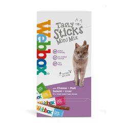 Webbox Cat Tasty Sticks Mini Mix 16pk - Ormskirk Pets