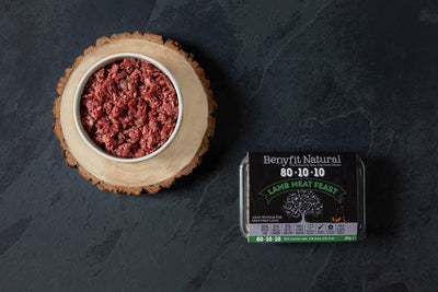 Benyfit Natural 80.10.10 Lamb Meat Feast, 500g (Raw Frozen)