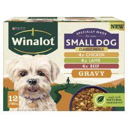 Winalot Pouch Small Dog Chunks in Gravy 12pk, 100g - Ormskirk Pets