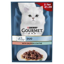 Gourmet Perle Mini Fillets In Gravy Salmon 26x85g