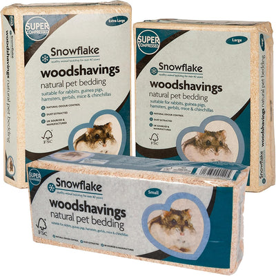 Snowflake Woodshavings