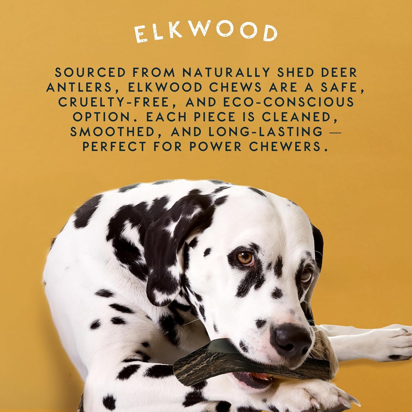 Elkwood 100% Natural Split Antler Chew