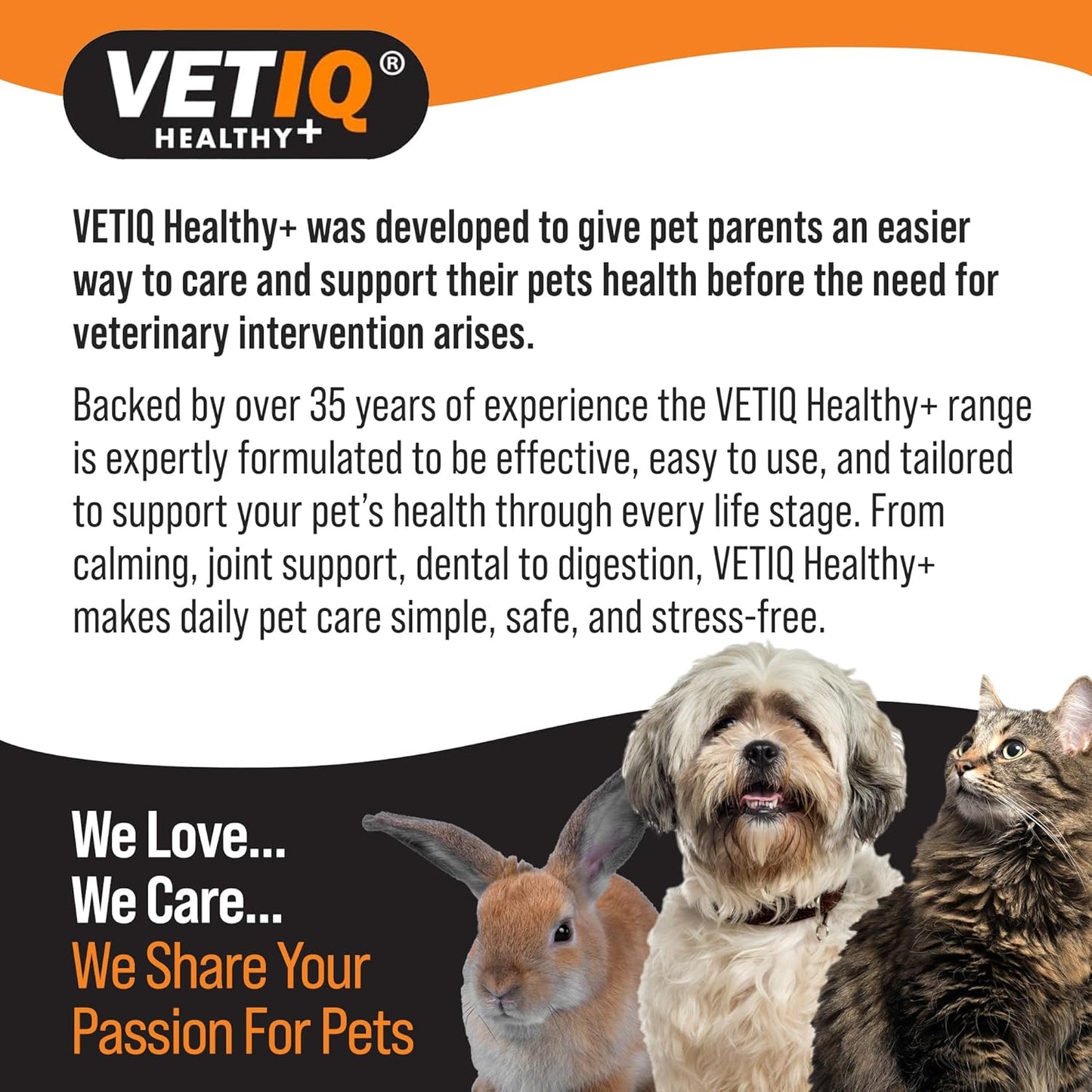 VETIQ Stool Firm Tablets 45s