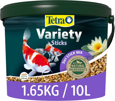 Tetra Pond Variety Sticks 10ltr/1.65kg