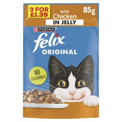 Felix Pouches Original Chicken In Jelly 24x85g