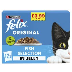 Felix Pouches Original Fish Selection In Jelly 12pk