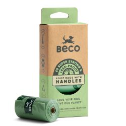 Beco Poop Bags Unscented with Handles 60s