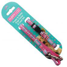 Hemm & Boo Puppy Set Tartan collar - 3/8X8-12" - Ormskirk Pets