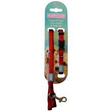 Hemm & Boo Puppy Set Nylon collar - 3/8X8-12" - Ormskirk Pets