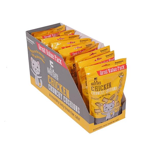 Rosewood Crunchy Chicken Cushions Value Pack 200g - Ormskirk Pets