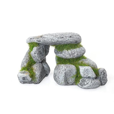 Rosewood Moss covered Rock Arch - Ormskirk Pets