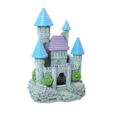 Rosewood 3D Block Castle Large Ornament - Ormskirk Pets