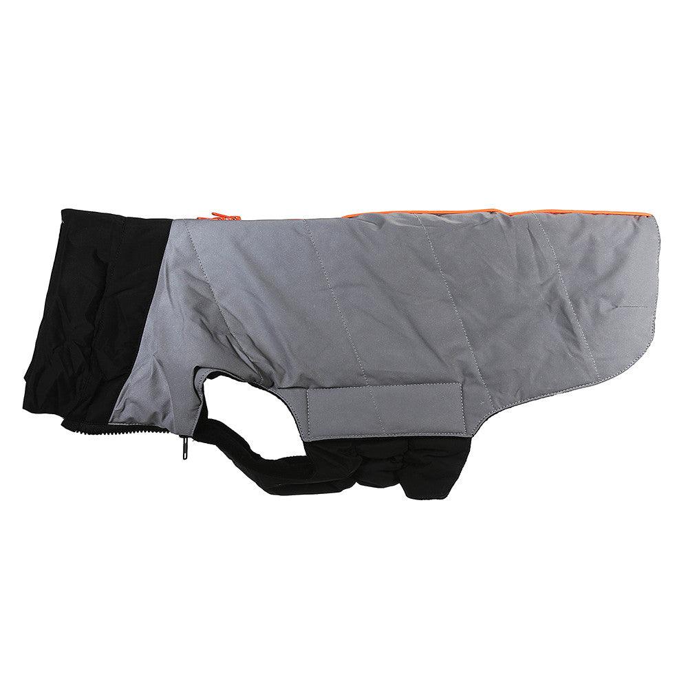 NEW LUXURY Happy Pet Reflective Coat Silver Grey Dog Puppy Coat - Ormskirk Pets