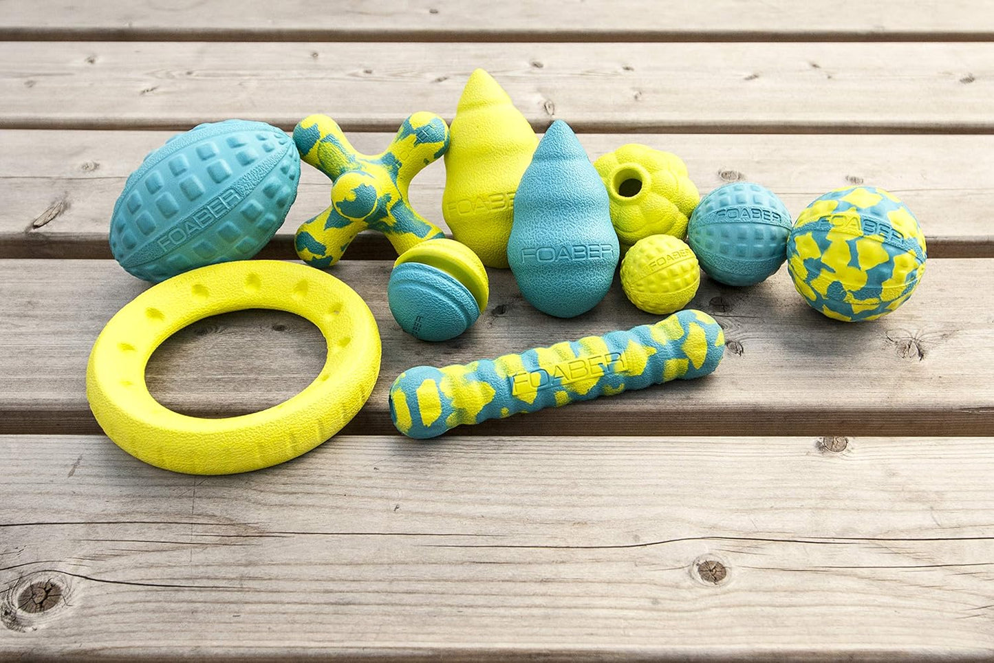 Foaber Comet Blue Tough Dog Toy