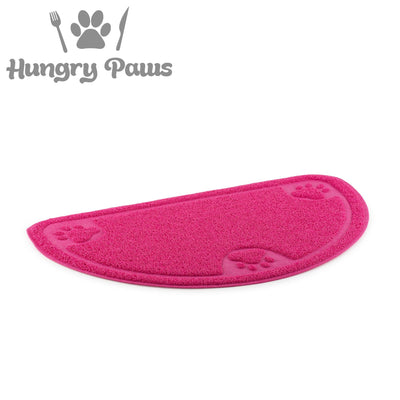 Ancol D-Shape Feeding Mat Pink - Ormskirk Pets