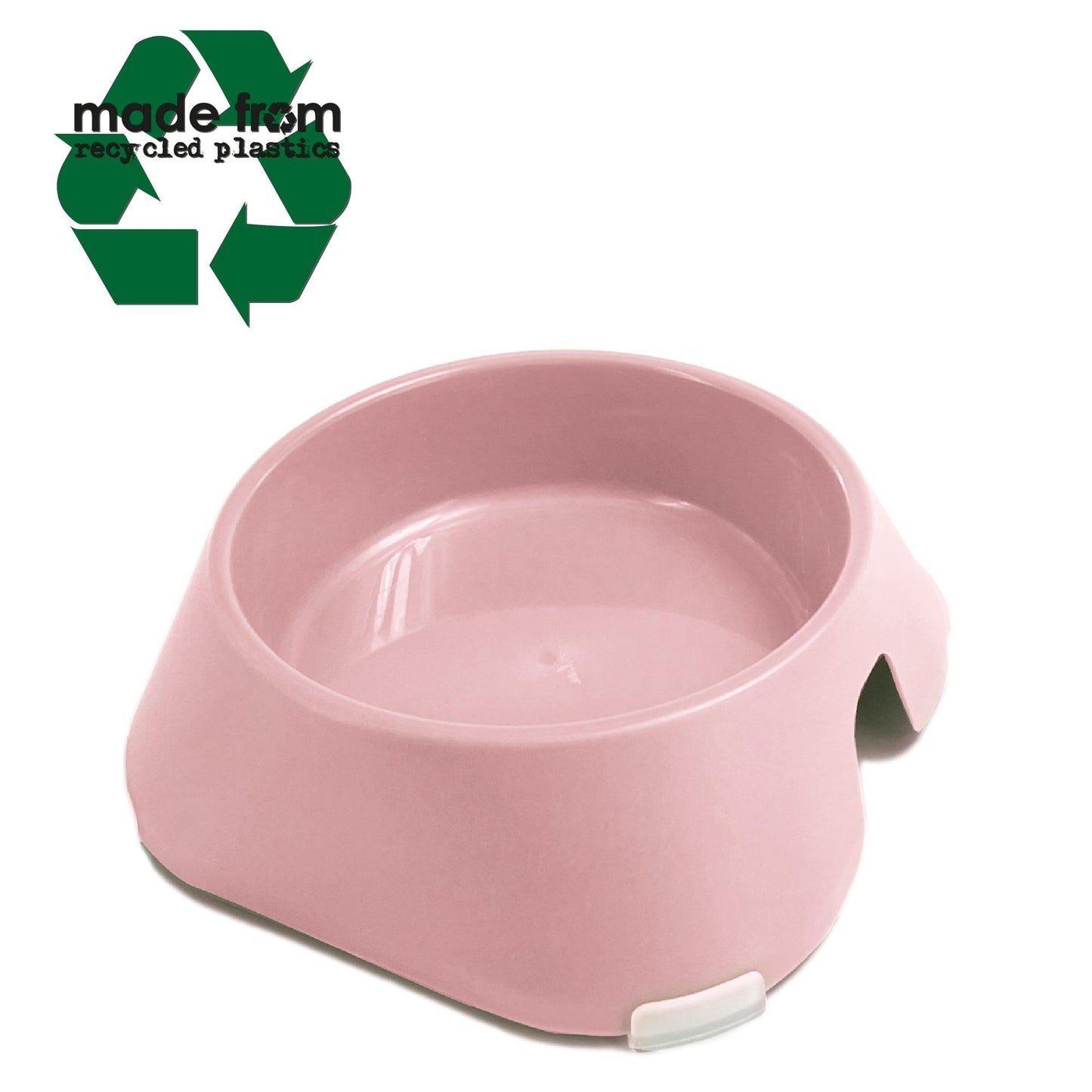 Ancol Made From 700ml Non slip bowl Pink - Ormskirk Pets