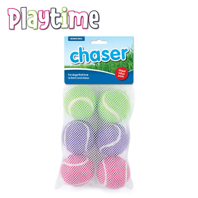 Ancol Net of 6 Tennis Balls - Ormskirk Pets