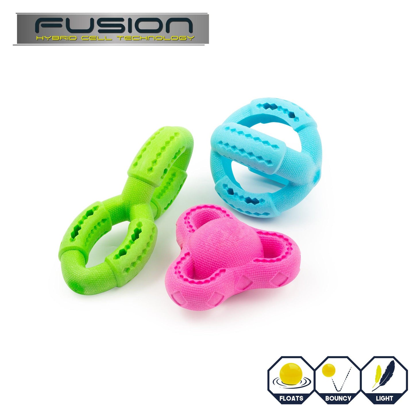 Ancol Fusion Hybrid Dog Toys - Ormskirk Pets