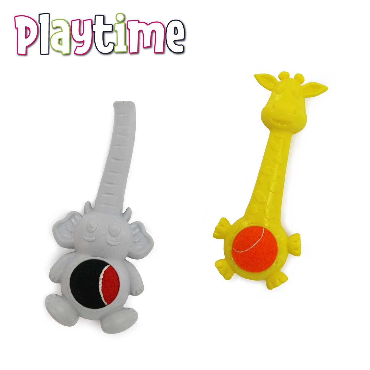 Ancol Squeaky Tennis Ball Belly - Ormskirk Pets