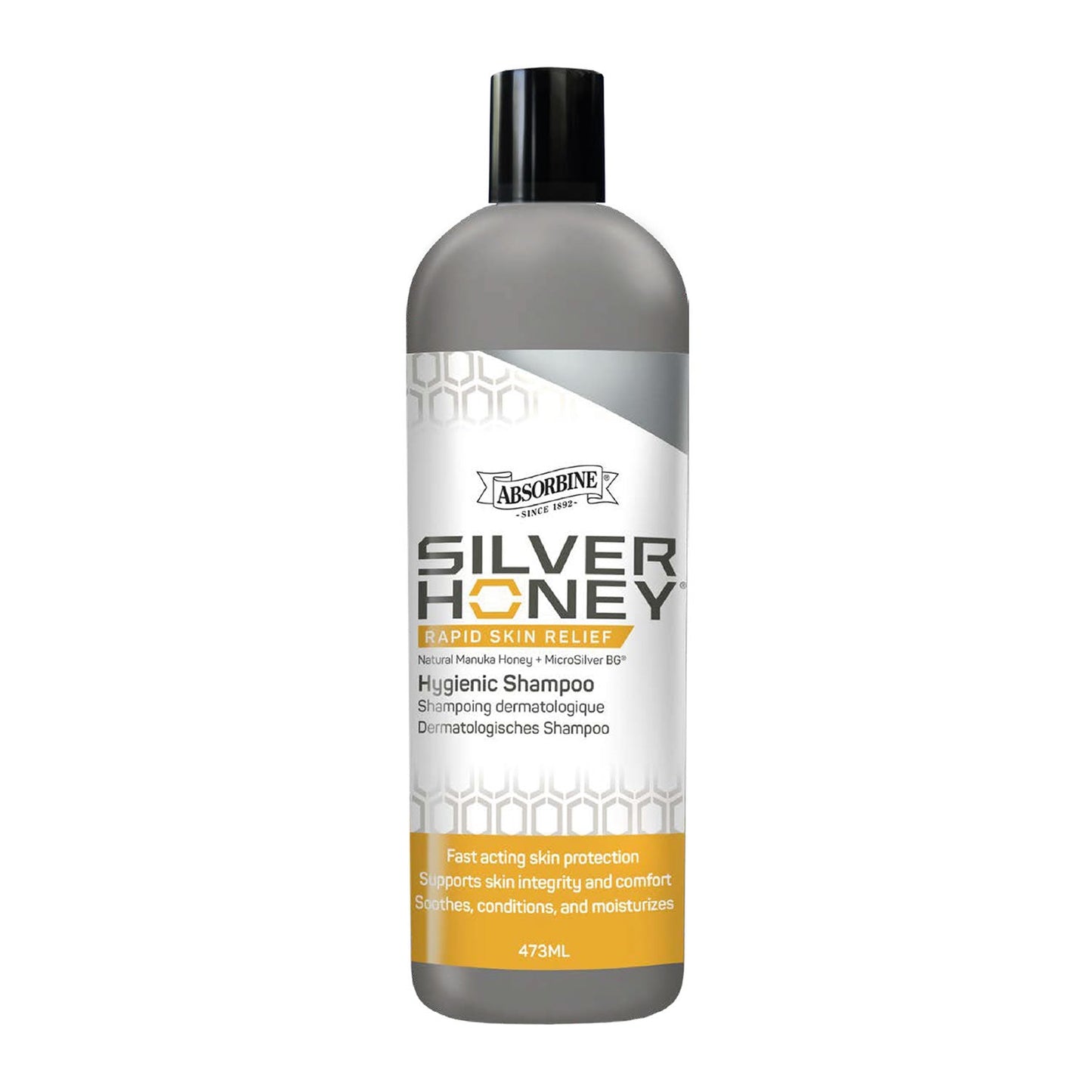 ABSORBINE SILVER HONEY HYGIENIC SHAMPOO 473 ML