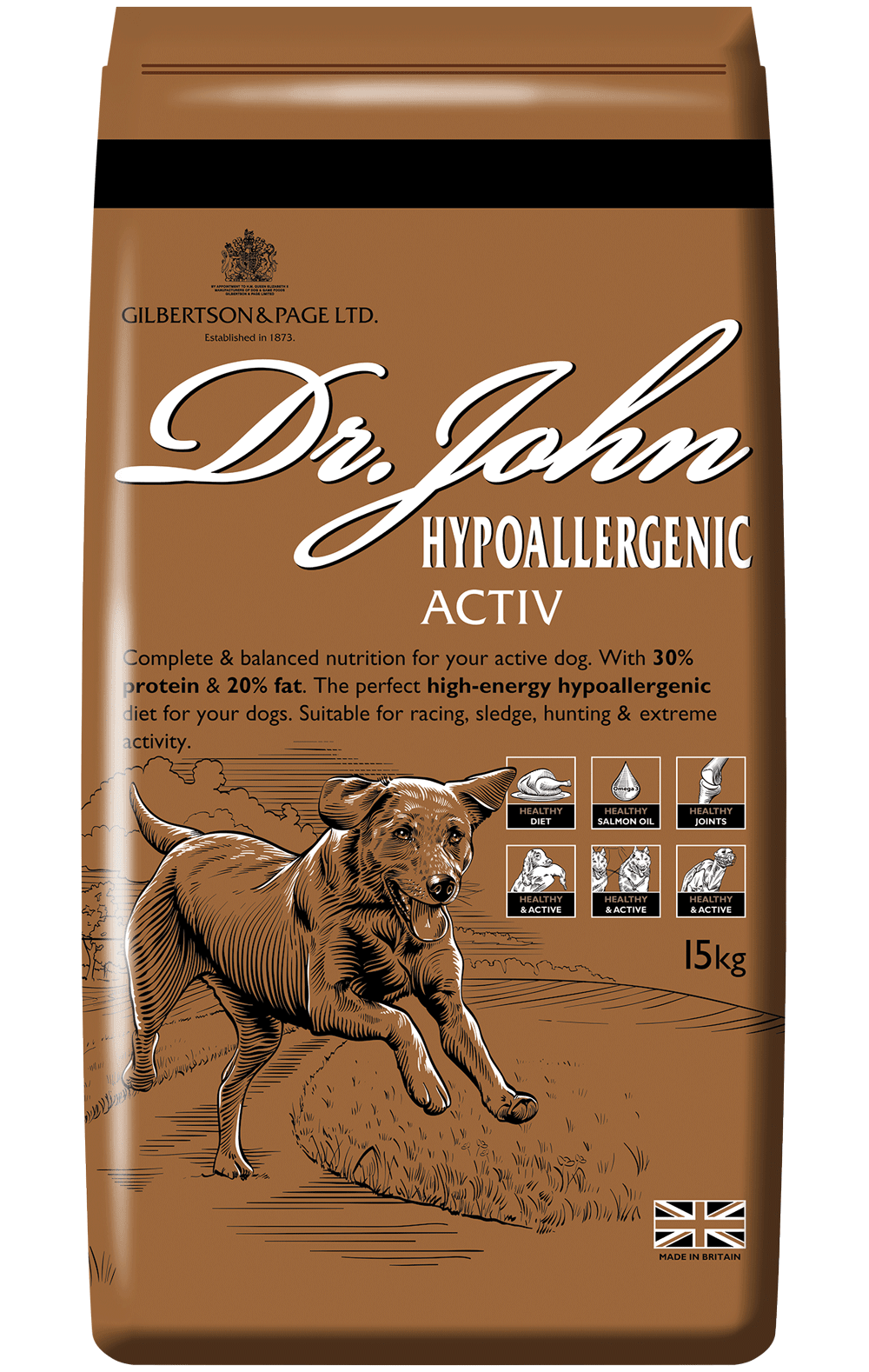 Dr John Hypoallergenic Activ, 15kg - Ormskirk Pets