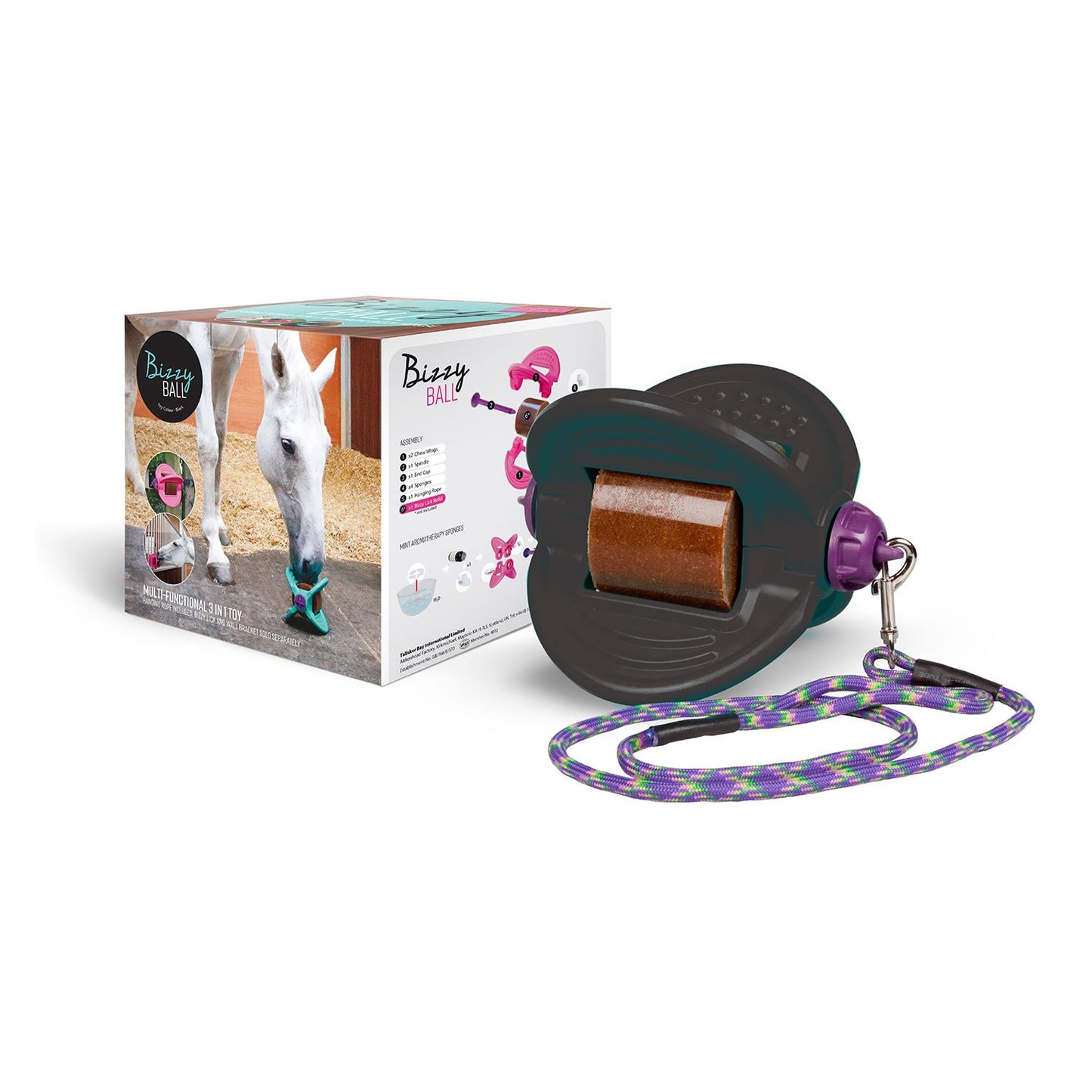 BIZZY HORSE BIZZY BALL BLACK