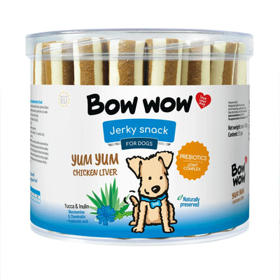 Bow Wow Yum Yum Chicken Liver x 35