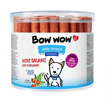 Bow Wow Mini Salami Beef & Collagen x 60