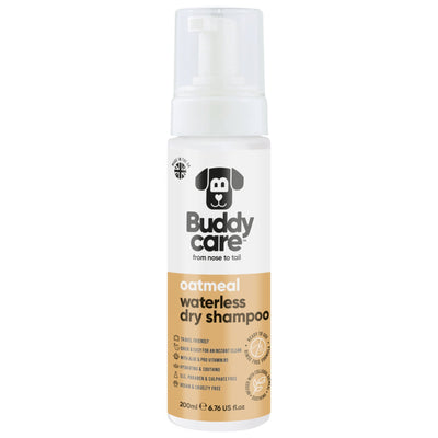 Buddycare Waterless Dog Shampoo Oatmeal 200ml