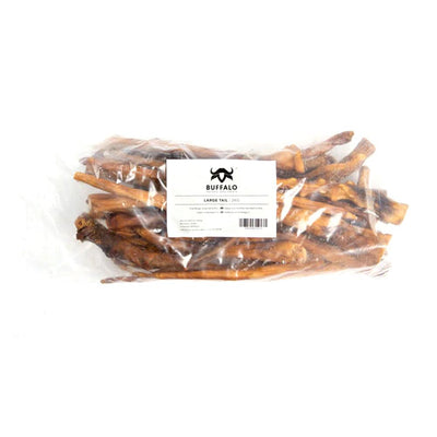 Buffalo Natural Dog Treat Tails Large 18 x large Bulk Pack - Ormskirk Pets