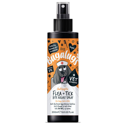 Bugalugs Antiseptic Flea & Tick Bite Relief Spray 200Ml