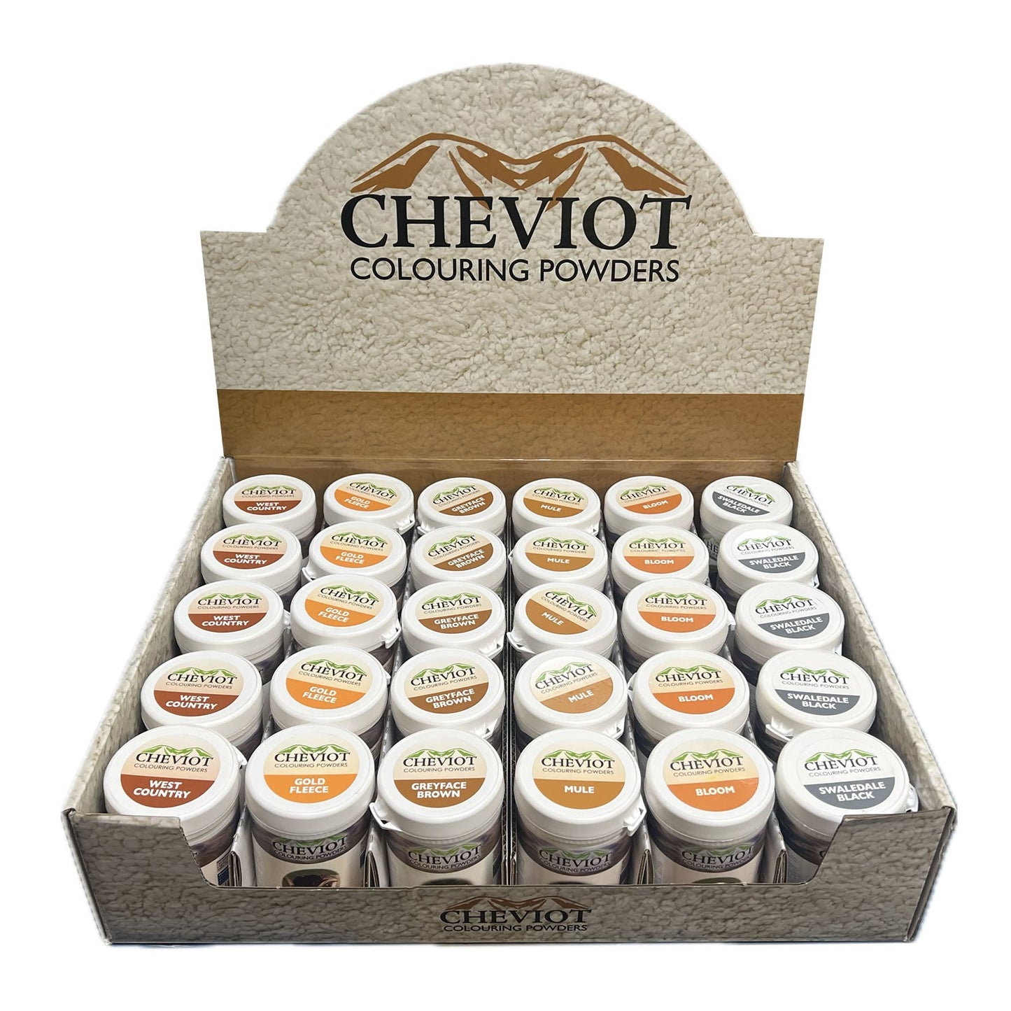CHEVIOT SHEEP COLOURING POWDER 45 GM X 30 PACK