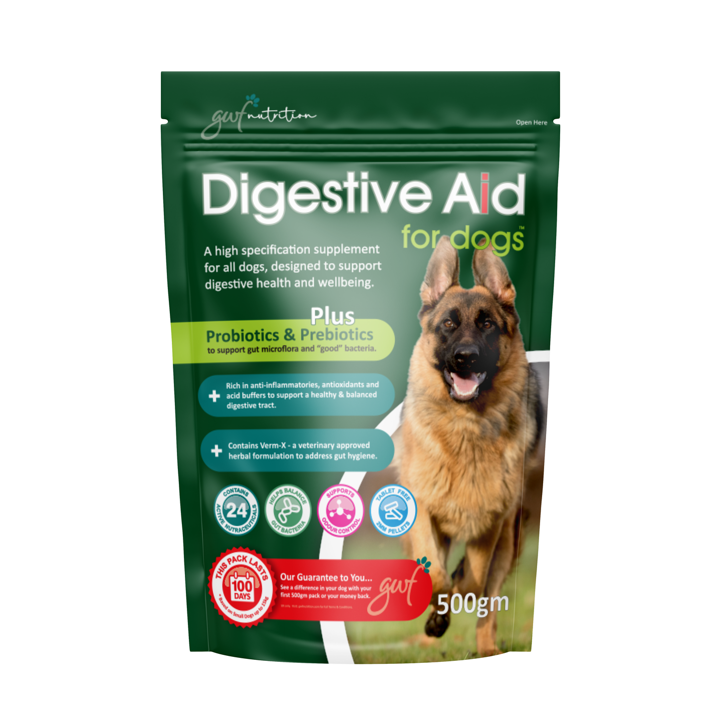 Gwf Digestive Aid For Dogs 500G