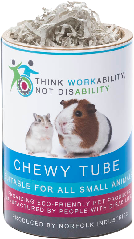 Norfolk Industries Small Animal Chewy Tube With Paper Single