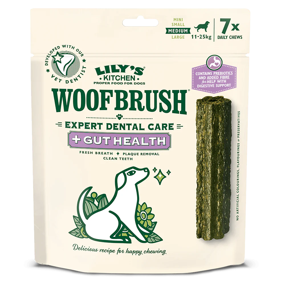 Lily's Kitchen Woofbrush Dental Gut Health Medium 196g – Paw Pet