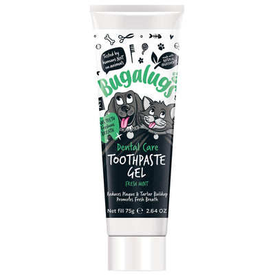 BUGALUGS DENTAL CARE TOOTHPASTE GEL FRESH MINT 75G