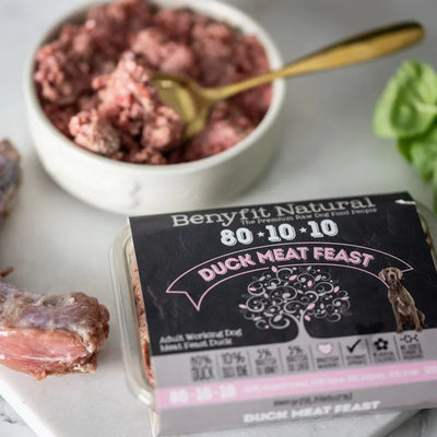 Benyfit Natural 80.10.10 Duck Meat Feast, 500g (Raw Frozen)