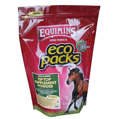 Equimins Tip Top Supplement Powder 2Kg Eco Pack Refill - Ormskirk Pets