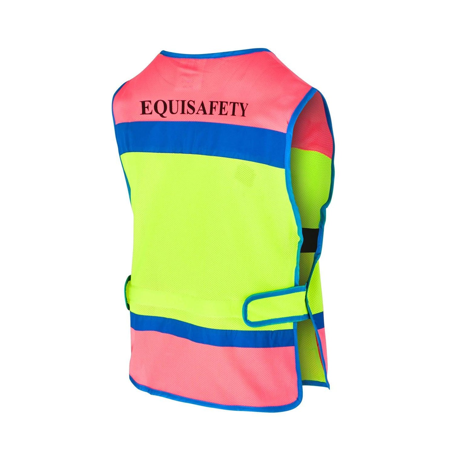 EQUISAFETY WAISTCOAT PINK/YELLOW - Ormskirk Pets