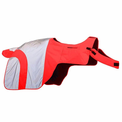 EQUISAFETY MERCURY EXERCISE RUG RED - Ormskirk Pets