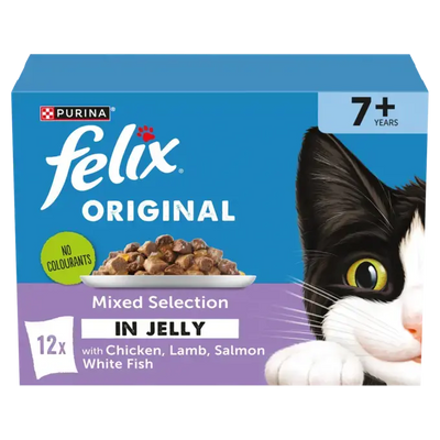 FELIX SENIOR in Jelly Mixed Selection 80x85g
