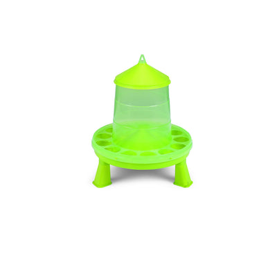 Gaun Poultry Feeder Plastic C/W Legs Green 2 Kg