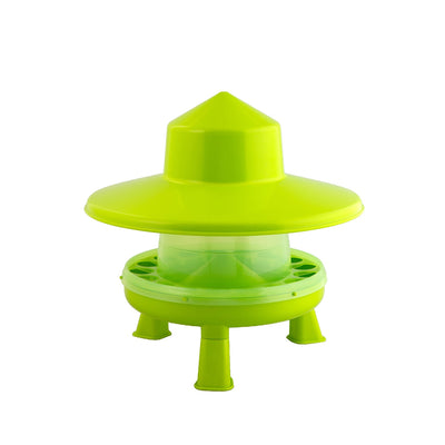 Gaun Poultry Feeder Plastic C/W Legs & Hat 4 Kg