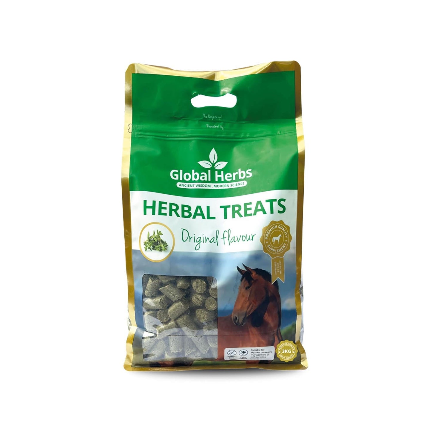 GLOBAL HERBS HERBAL TREATS 3 KG ORIGINAL