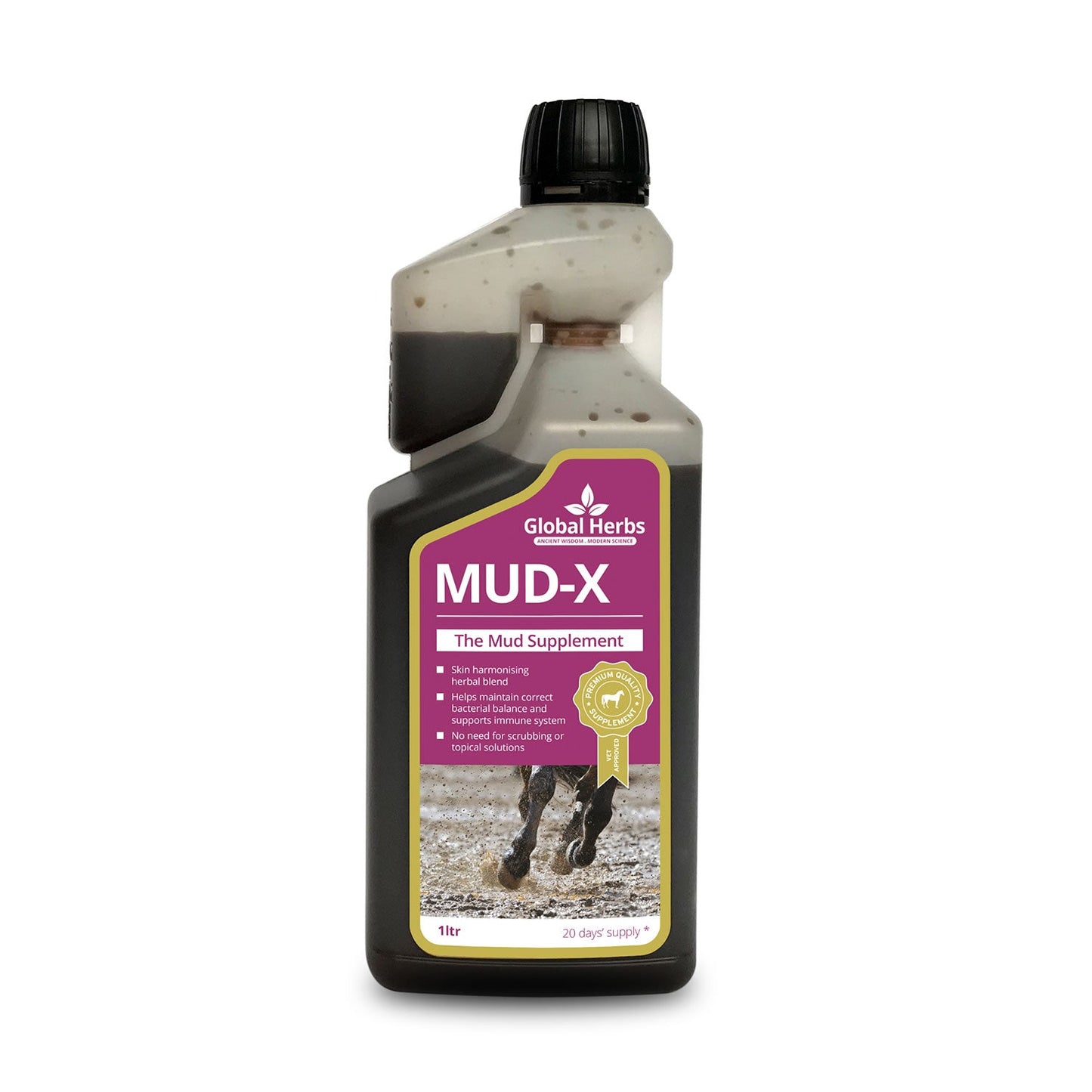 GLOBAL HERBS MUD-X SYRUP 1 LT