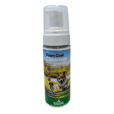 GLOBAL HERBS CANINE FOAM COAT CLEANSER - 140 ML