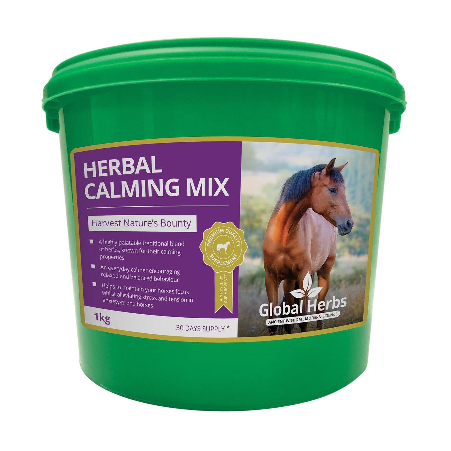 GLOBAL HERBS HERBAL CALMING MIX 1 KG