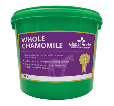 GLOBAL HERBS WHOLE CHAMOMILE 1 KG