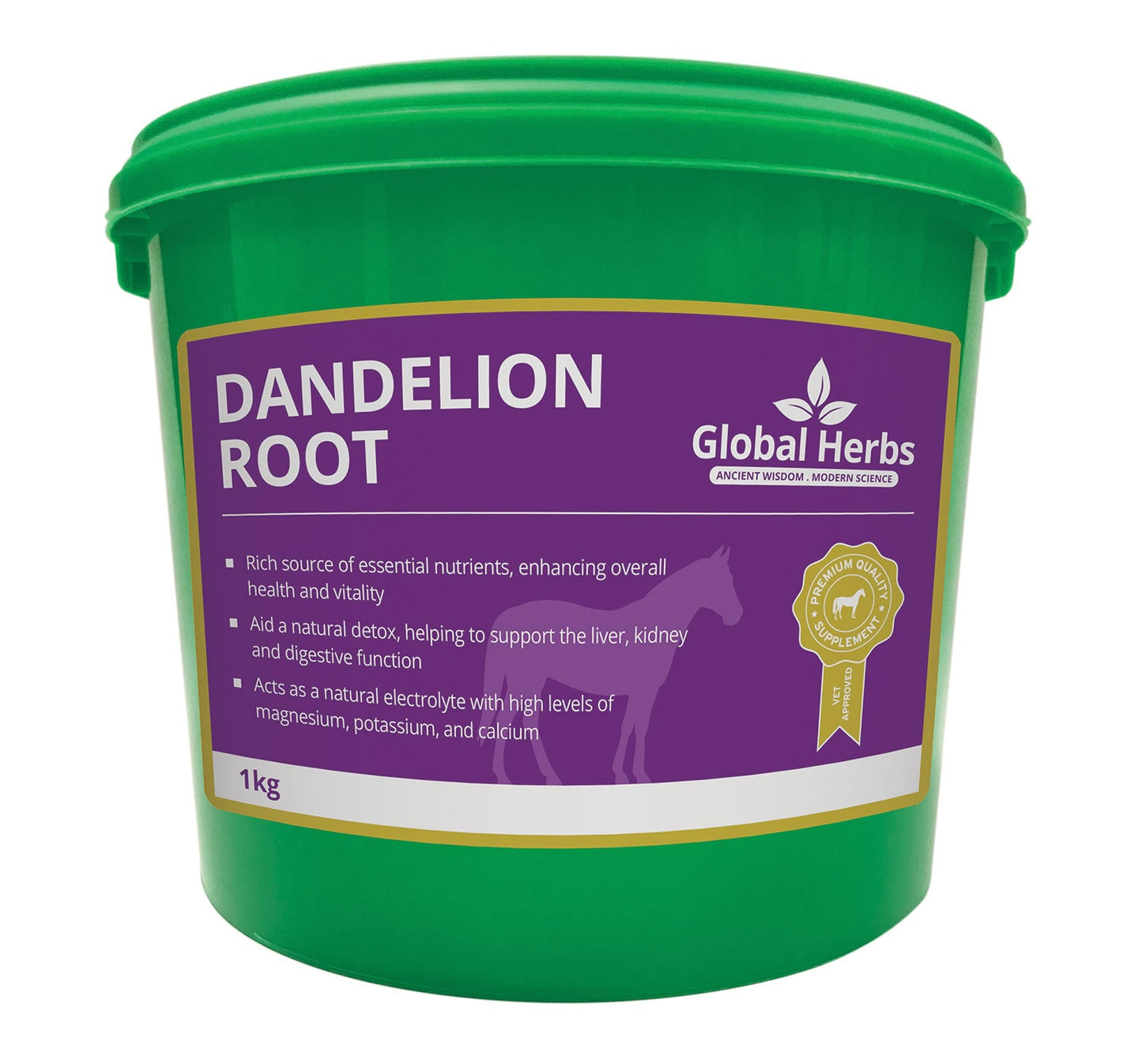 GLOBAL HERBS DANDELION ROOT 1 KG